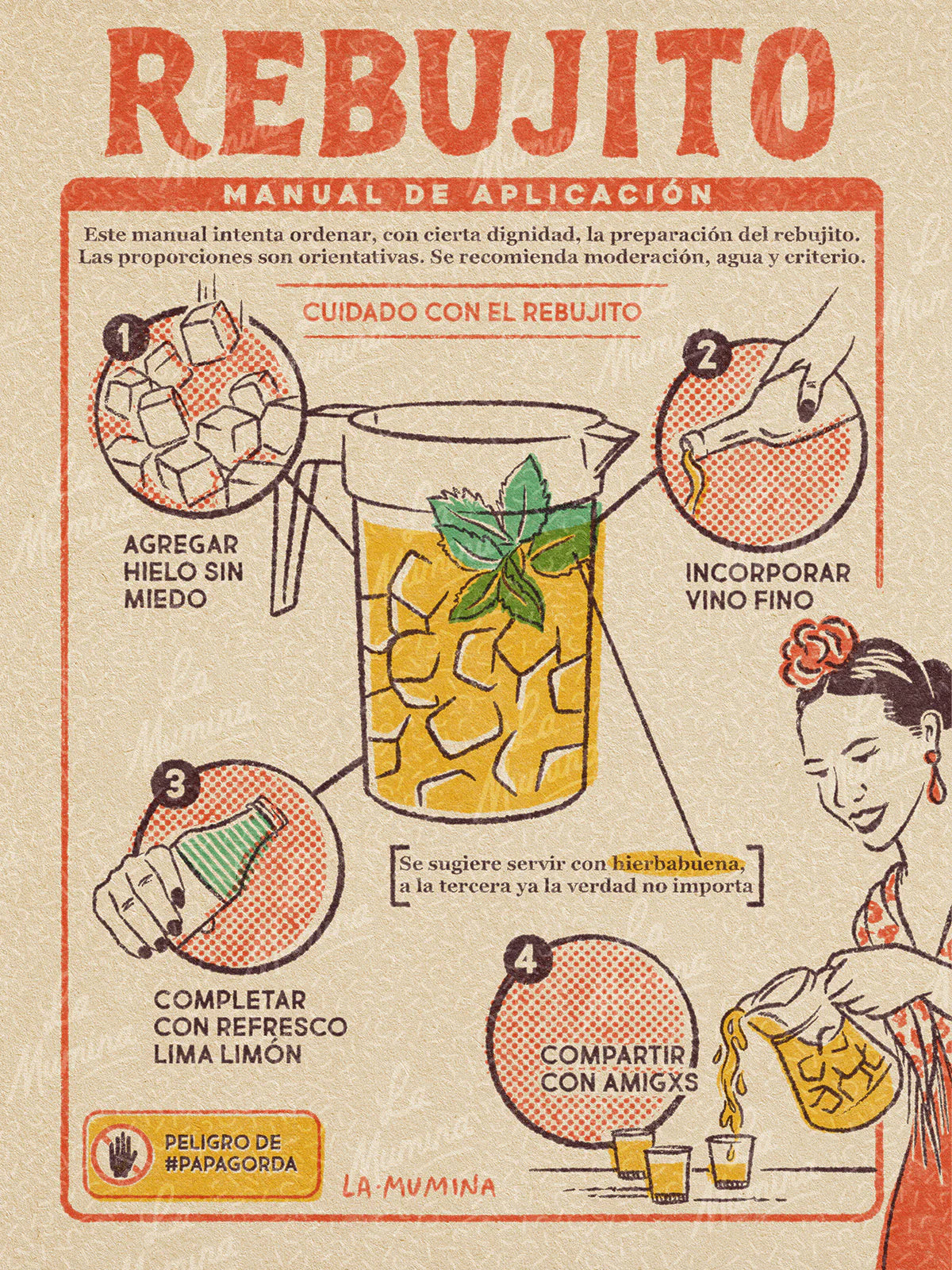Lámina Rebujito - Manual de aplicación