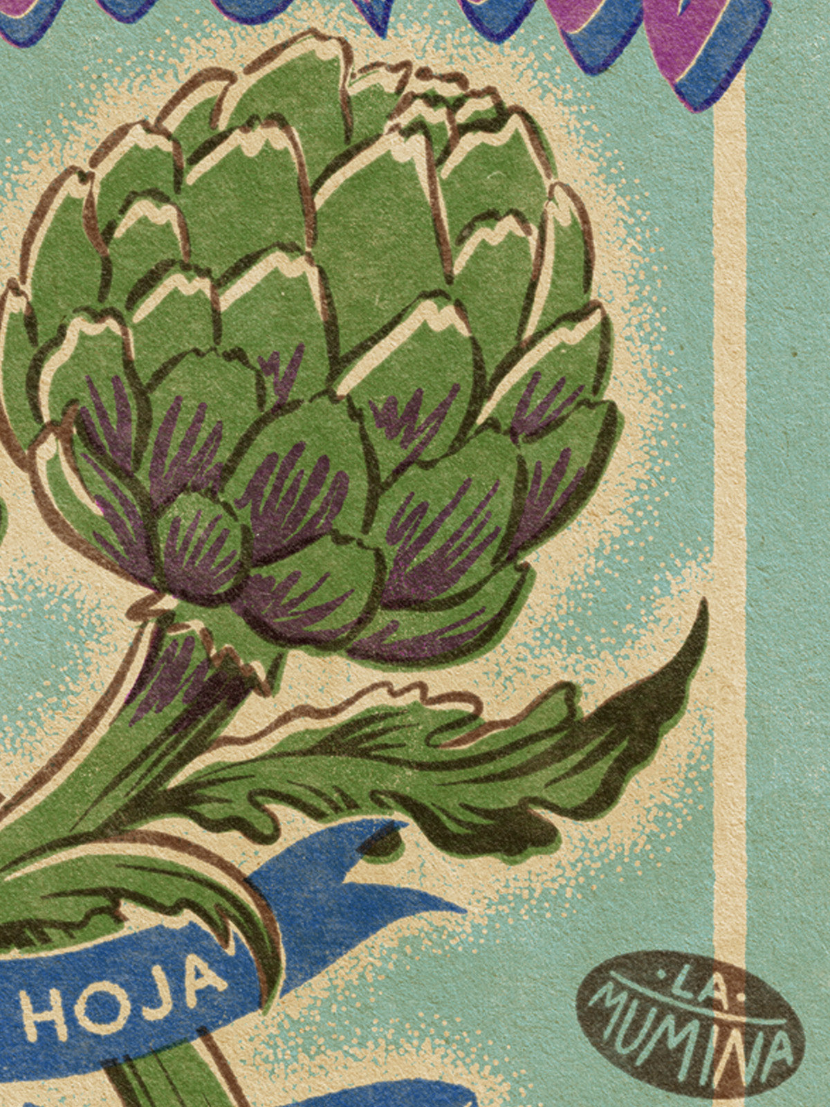 Lámina Alcachofas Cardona