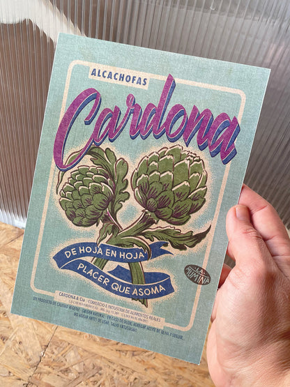 Lámina Alcachofas Cardona