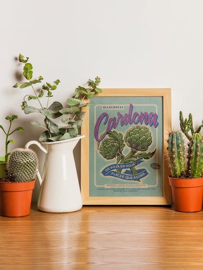 Lámina Alcachofas Cardona