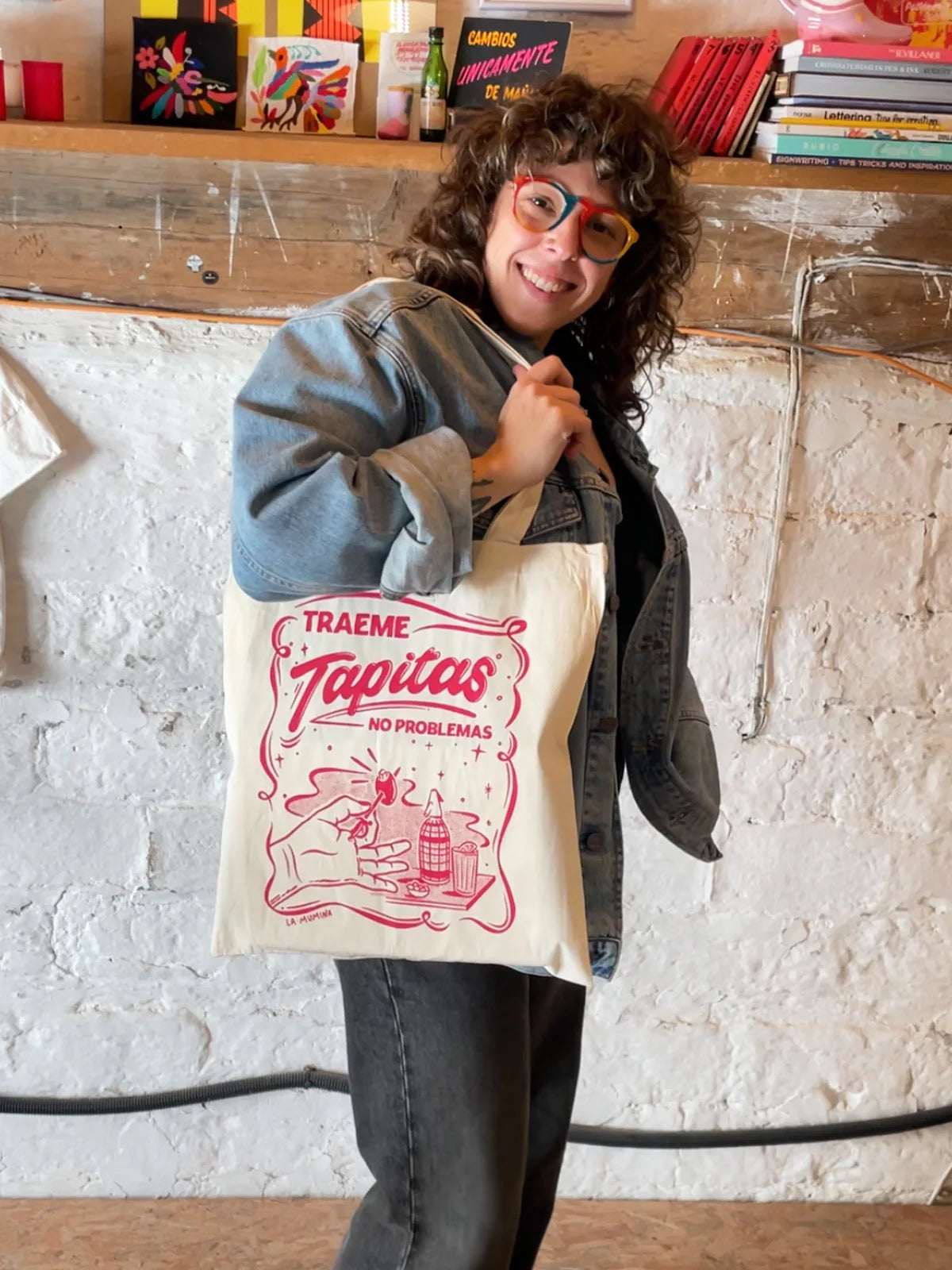 Totebag Tráeme Tapitas no problemas
