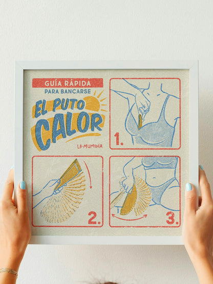 Lámina Guía rápida para El Puto Calor