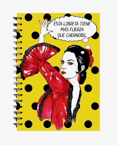 Libreta Lola Flores - Más fuerza que Chernobil