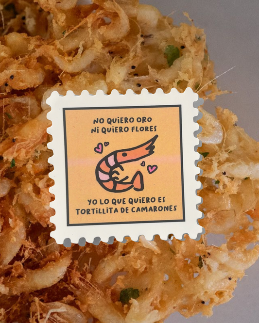 Shrimp Omelet Sticker