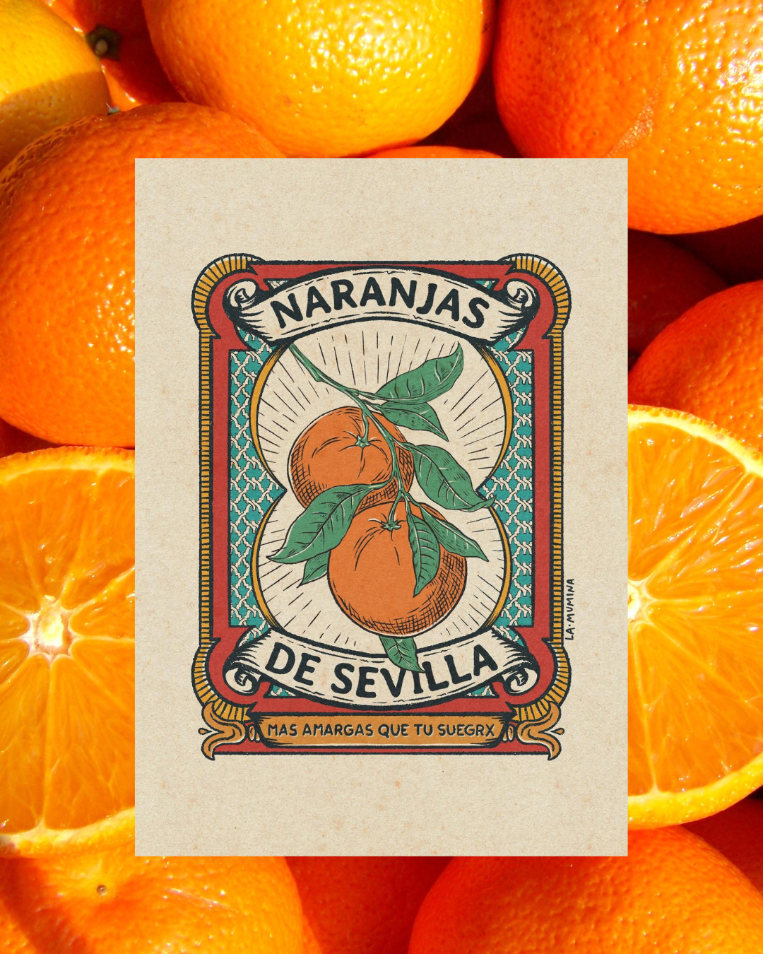 Seville Oranges Sheet