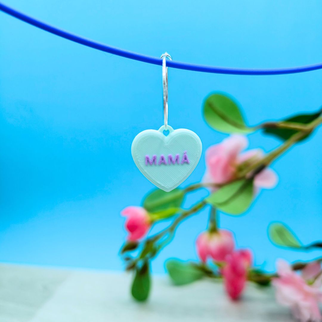 Pendiente Mamá Corazón