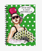 Libreta Hoy no tengo el chichi para farolillos