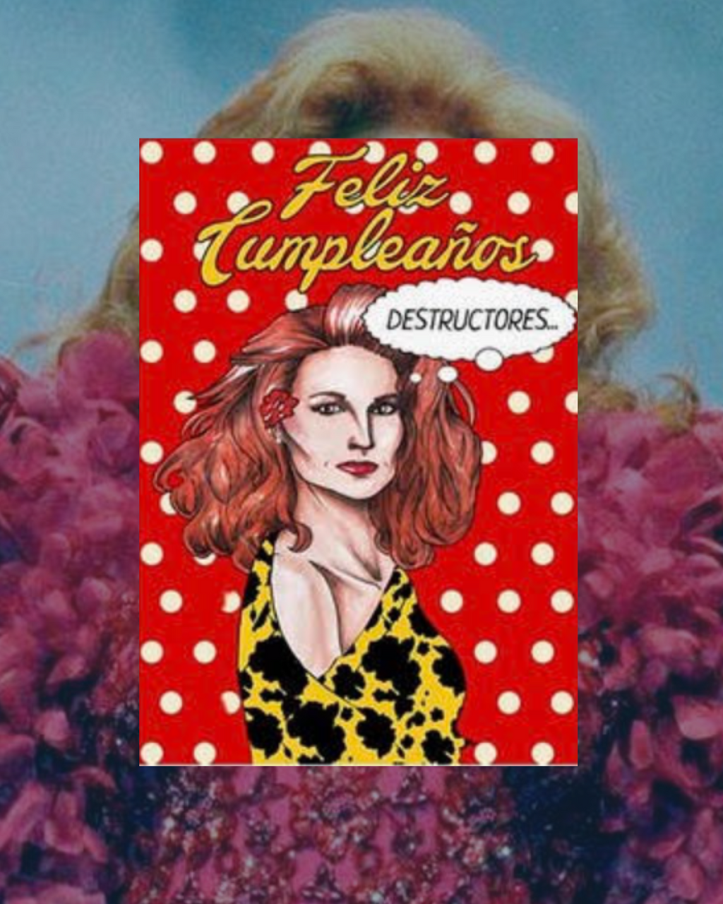 Tarjeta de felicitación Rocio Jurado- Destructores