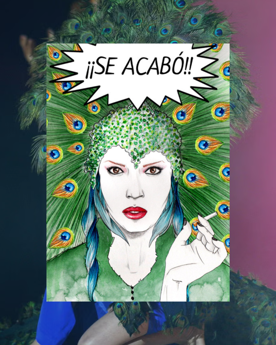 Lámina de Maria Jimenez- Se Acabó