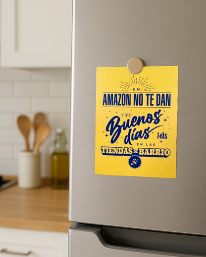 Good morning print Amazon La Vecina