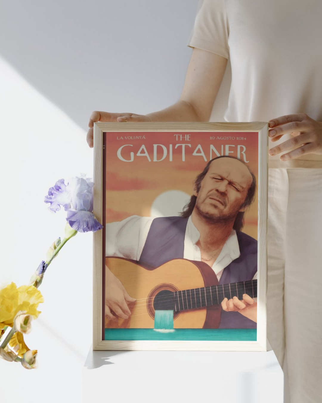 Lámina de Paco de Lucía - The Gaditaner