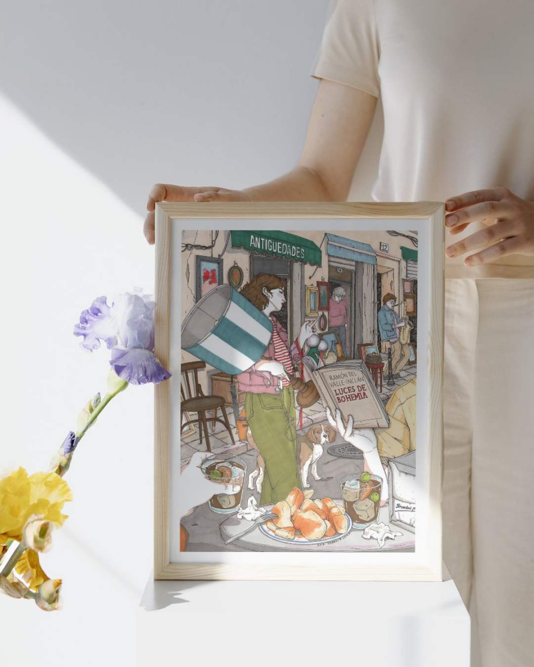 Lámina A3 Chica Rastro