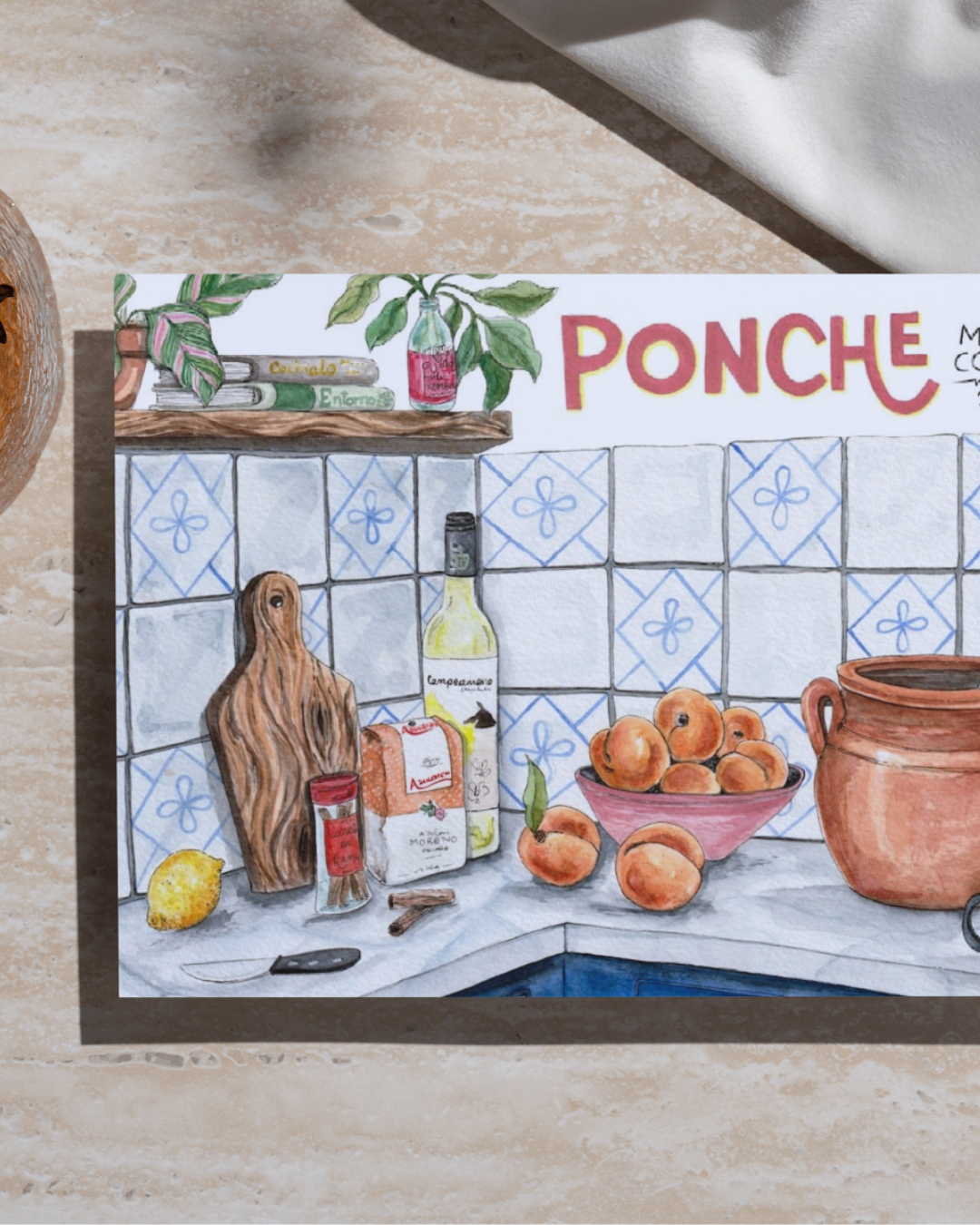Lámina Ponche de Melocotón