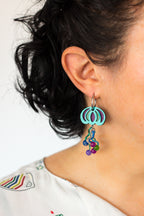 Pendientes Medusa loca