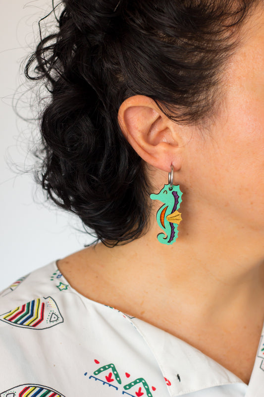 Pendientes Caballito de mar