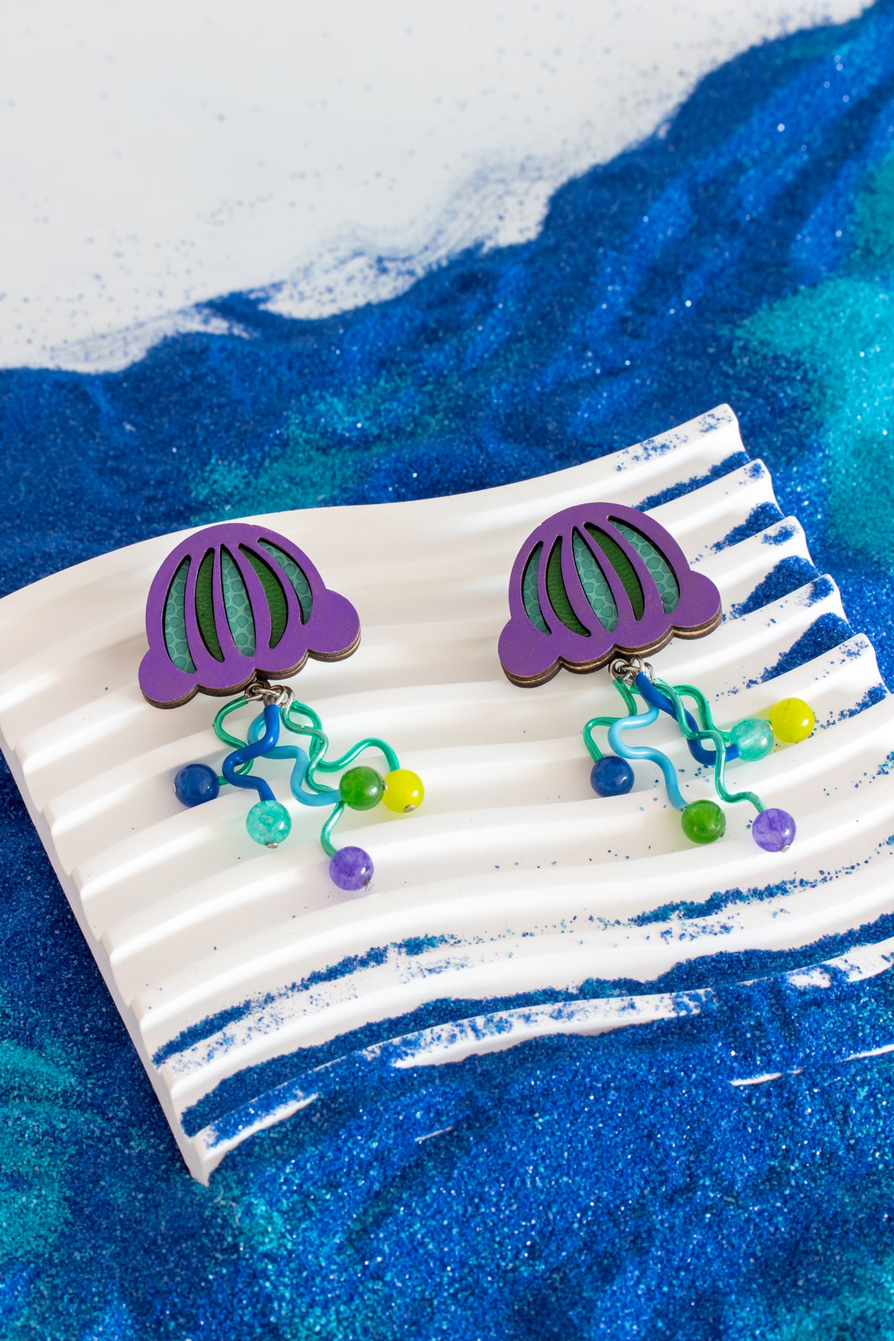 Pendientes Medusa loca