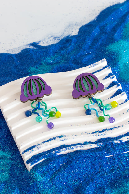 Pendientes Medusa loca