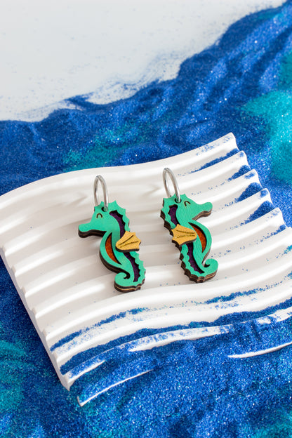Pendientes Caballito de mar