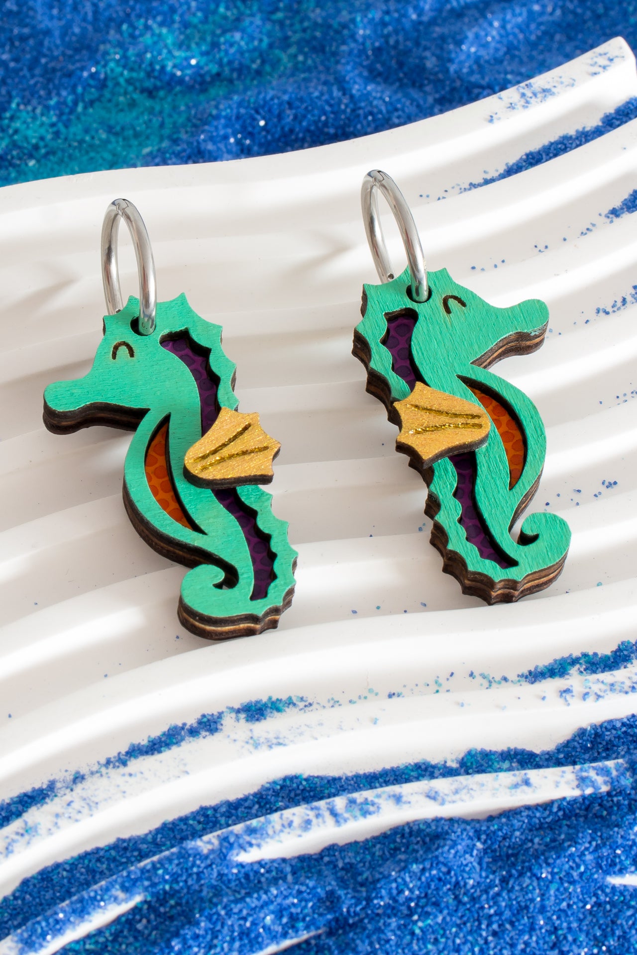Pendientes Caballito de mar