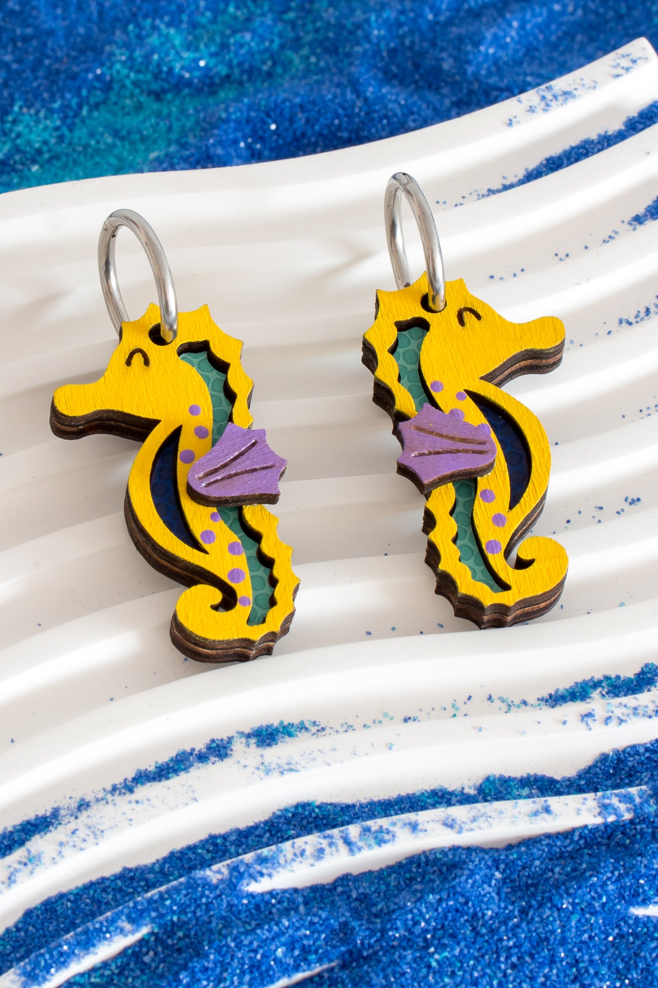Pendientes Caballito de mar
