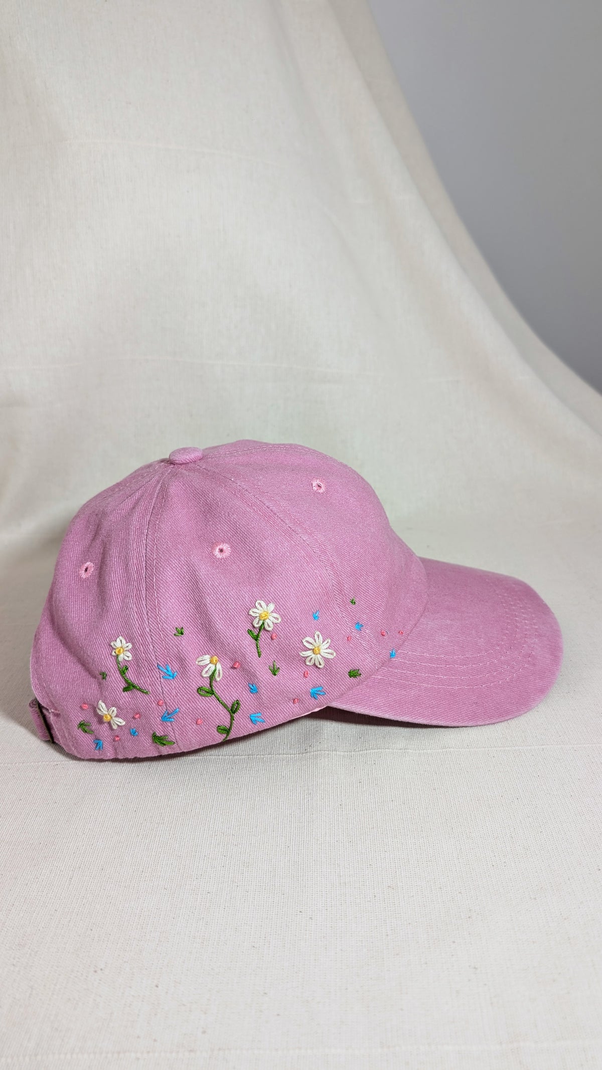 Gorras bordadas margaritas