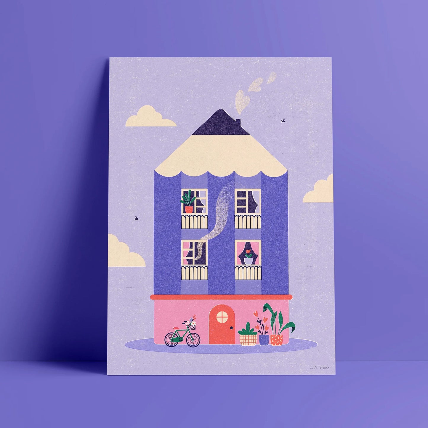 Lámina Mi casa es un lápiz