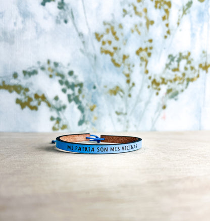 Pulsera Mi patria son mis vecinas