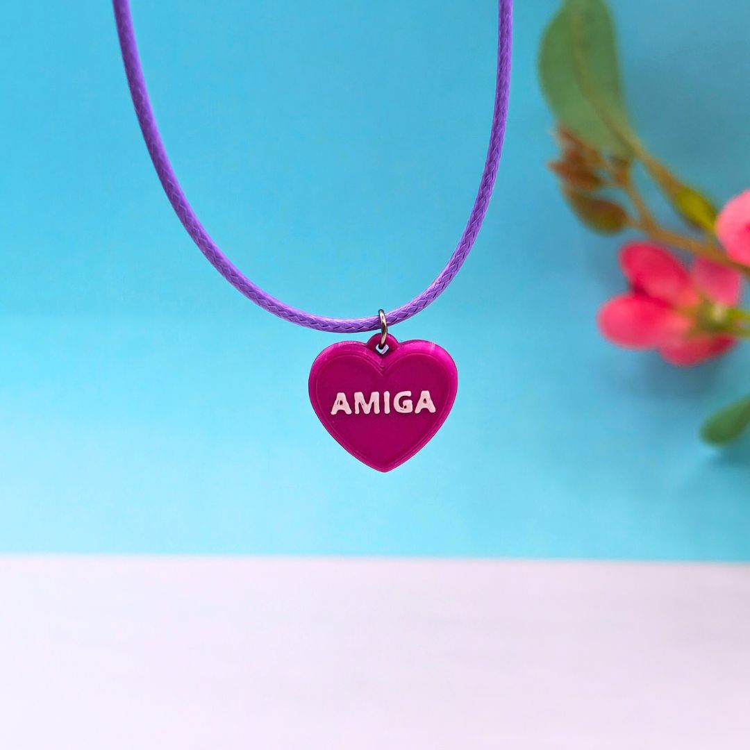 Collar Amiga Corazón
