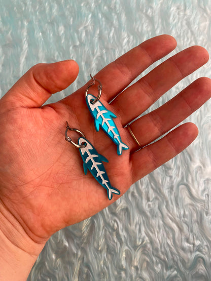 Pendientes pescados