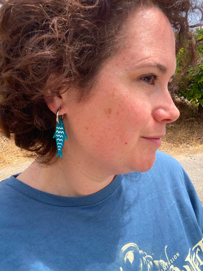 Pendientes pescados