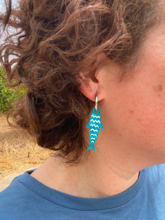 Pendientes pescados