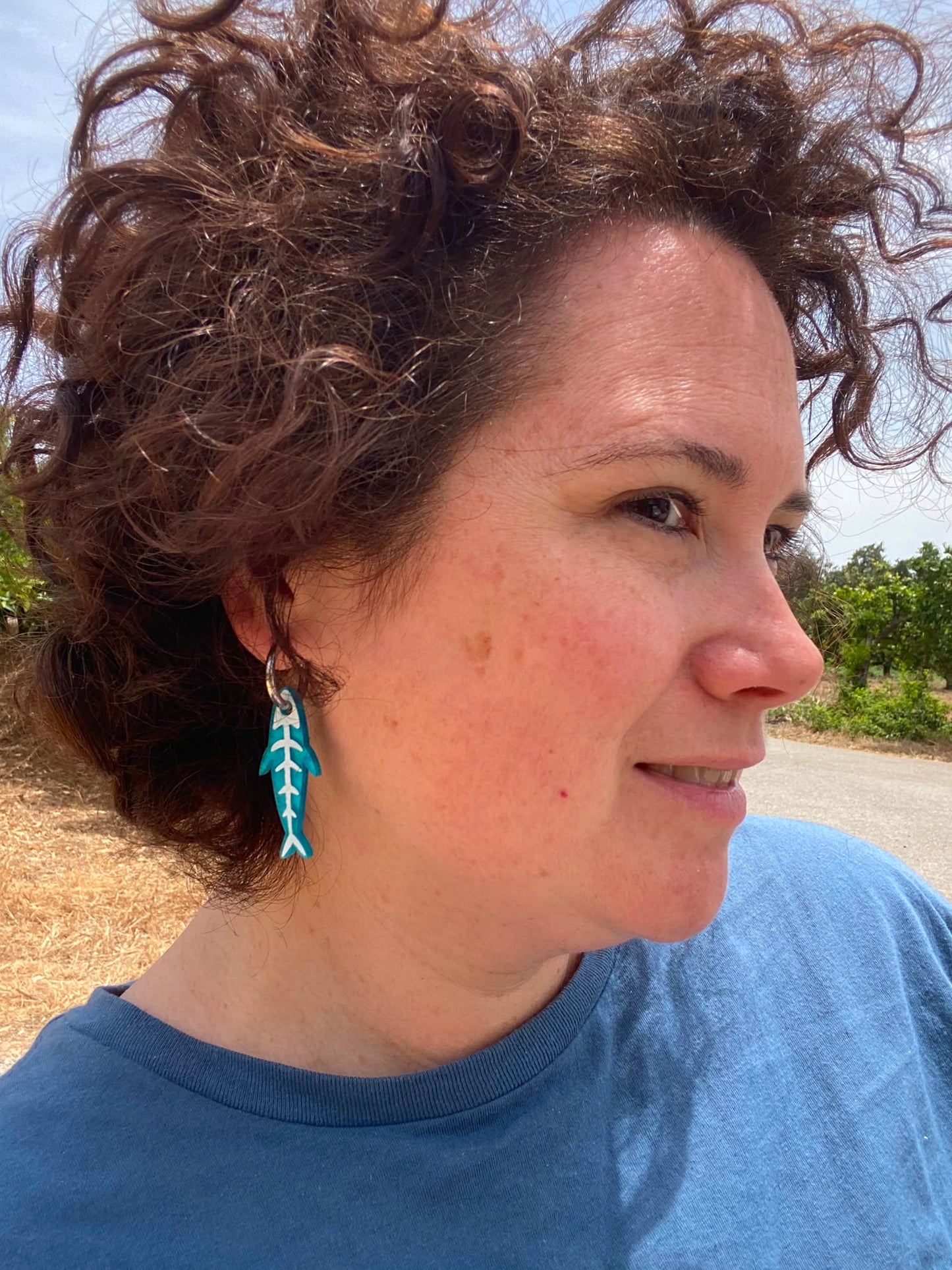 Pendientes pescados