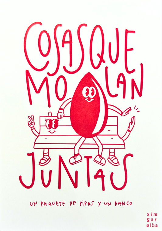 Pipes and bench print - Things that are cool together