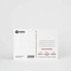 Postal plantable - Gracias, no dejes de florecer