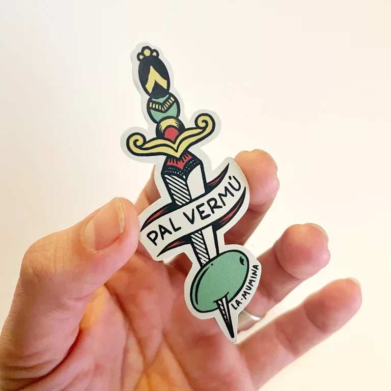 Pegatinas Hoy me recojo temprano, ojo cuidao y pal vermú