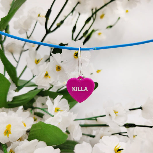 Pendiente Churros Corazón