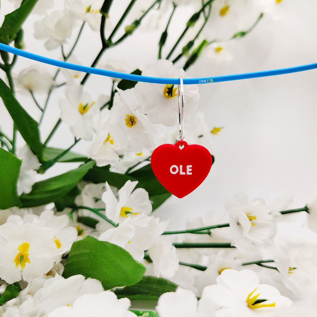 Pendiente Ole Corazón