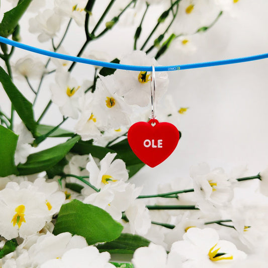 Pendiente Ole Corazón