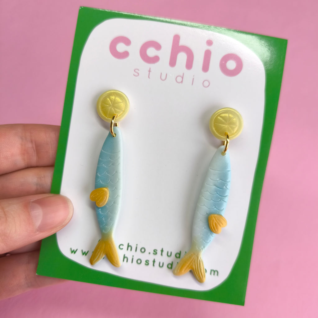 Pendientes Pescaito con limón