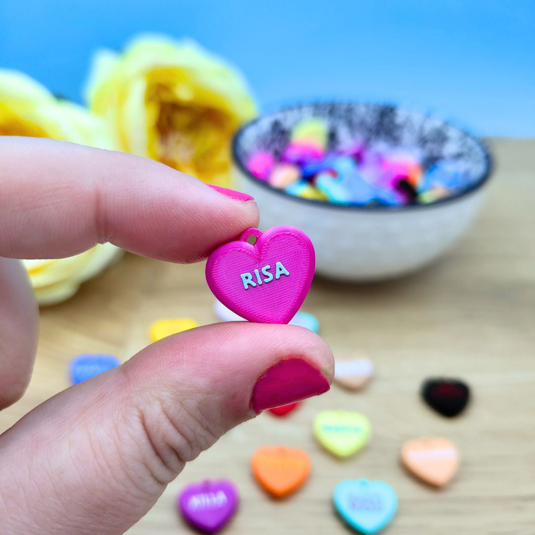 Pendiente Risa Corazón