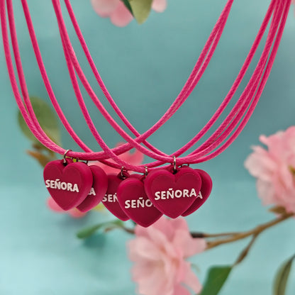 Collar SEÑORA Corazón