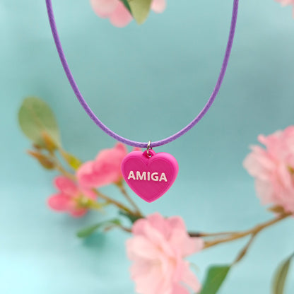 Collar Amiga Corazón