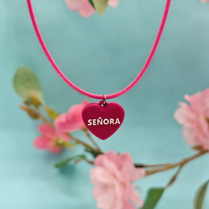 Collar SEÑORA Corazón