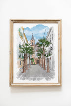 Lámina Calle La Palma - La Viña