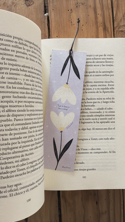 Punto de libro Todo lo bueno es libre y salvaje