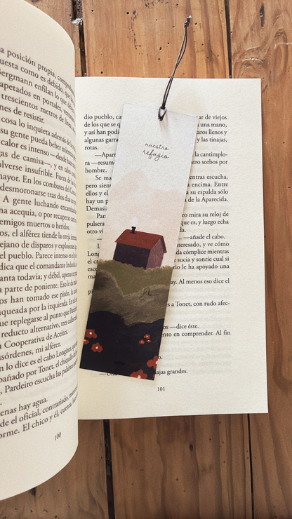 Punto de libro nuestro refugio