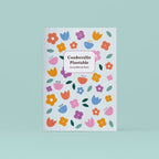 Libreta plantable con semillas de Flores