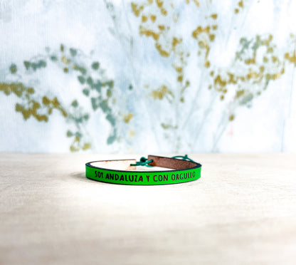 Pulsera Soy Andaluz/a y con orgullo