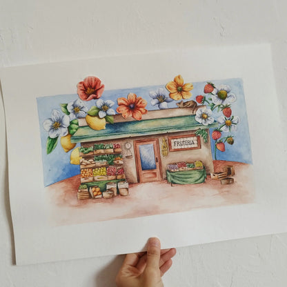 Lámina frutería