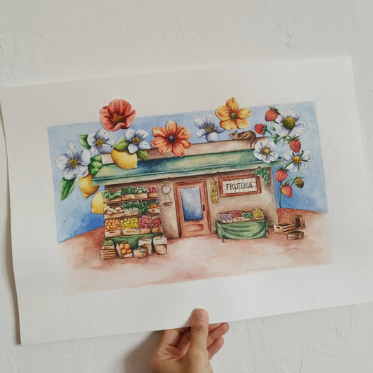 Lámina frutería